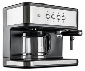 9056143 Кофеварка рожковая BQ CM1005 серебристый