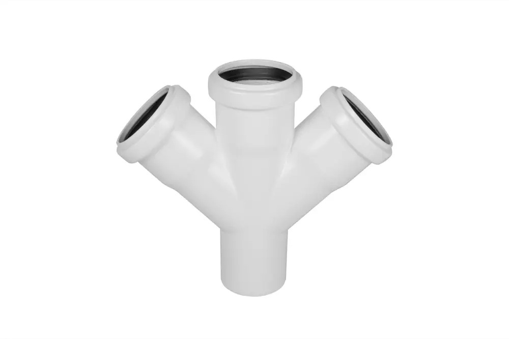 Крестовина канализационная EQUATION 50x50x50 мм с шумопоглощением 81952614