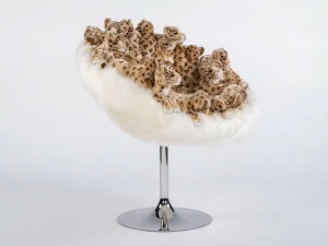 APCOLLECTION Кресло обитое полиэстером