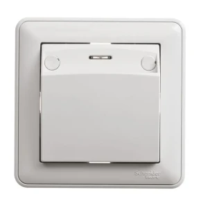 Выключатель карточный встраиваемый Systeme Electric W59 1 клавиша цвет белый