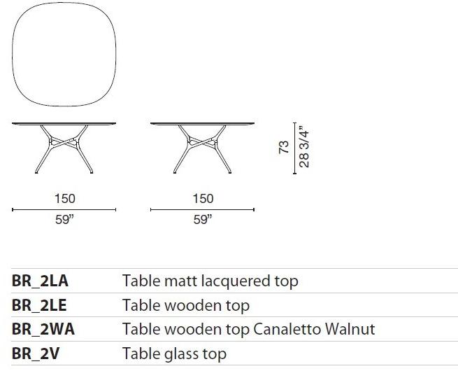 Cappellini Стол для контрактов разных размеров и форм sun-id-1356519 - Вид №11