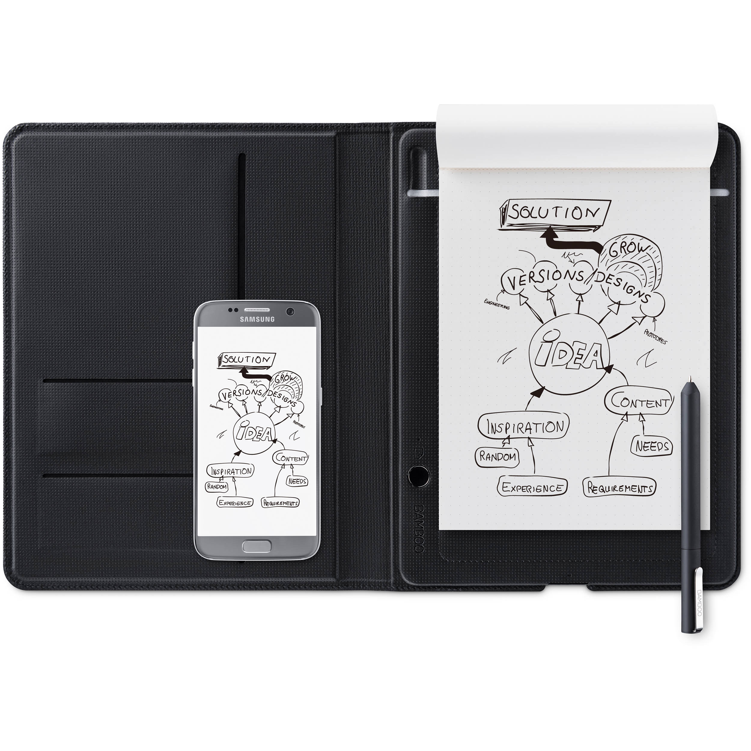 CDS-610G Bamboo folio small Wacom Santreyd  - Вид №1
