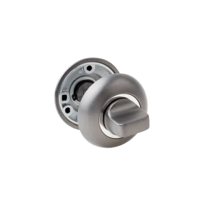 Завертка дверная круглая Armex WC-1403 алюминий цвет графит