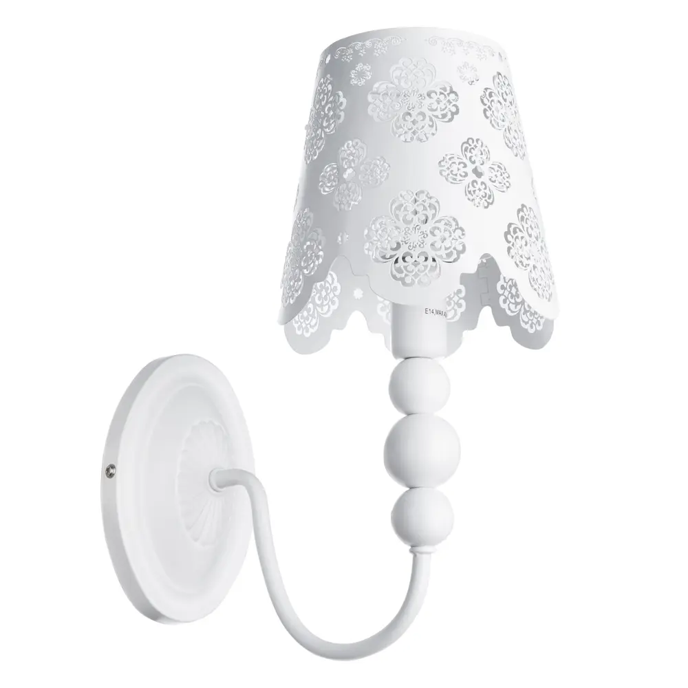 Бра Maestro 1xE14x40 Вт, металл, цвет белый Arte Lamp STLM-2059555 - Вид №2