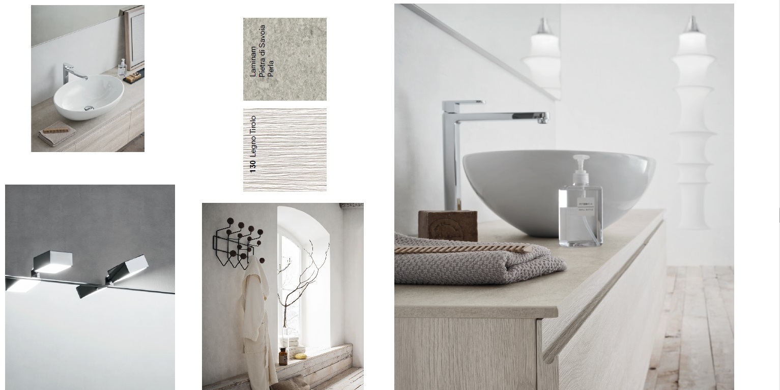 Мебель в ванну linfa композиция #01 Arbi LINFA01 - Вид №1