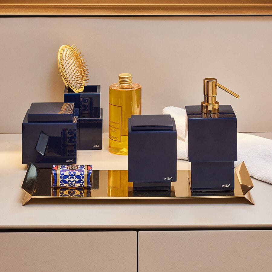 Держатель для хлопка из смолы с крышкой Vallvé METRO ARCH-00036795 - Вид №6