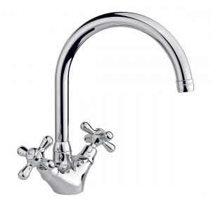 2538 Смеситель для умывальника на одно отверстие с поворотным изливом Nicolazzi Series Nuova Brenta