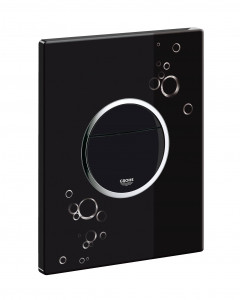 38847KI0 Панель смыва для унитаза Grohe Nova Cosmopolitan черный глянец