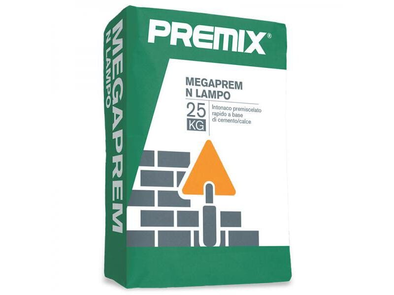 Предварительно смешанная штукатурка на основе извести и цемента Premix MEGAPREM N LAMPO ARCH-00014574