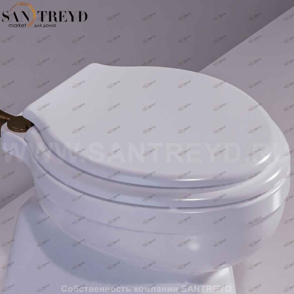 LO007D04BIANCOBR Крышка сиденье для унитаза Simas Londra