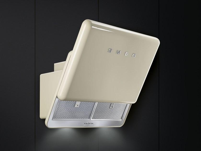 Smeg Выдвижная вытяжка из нержавеющей стали со встроенным освещением Smeg 50's style Kfab75cr  - Вид №3