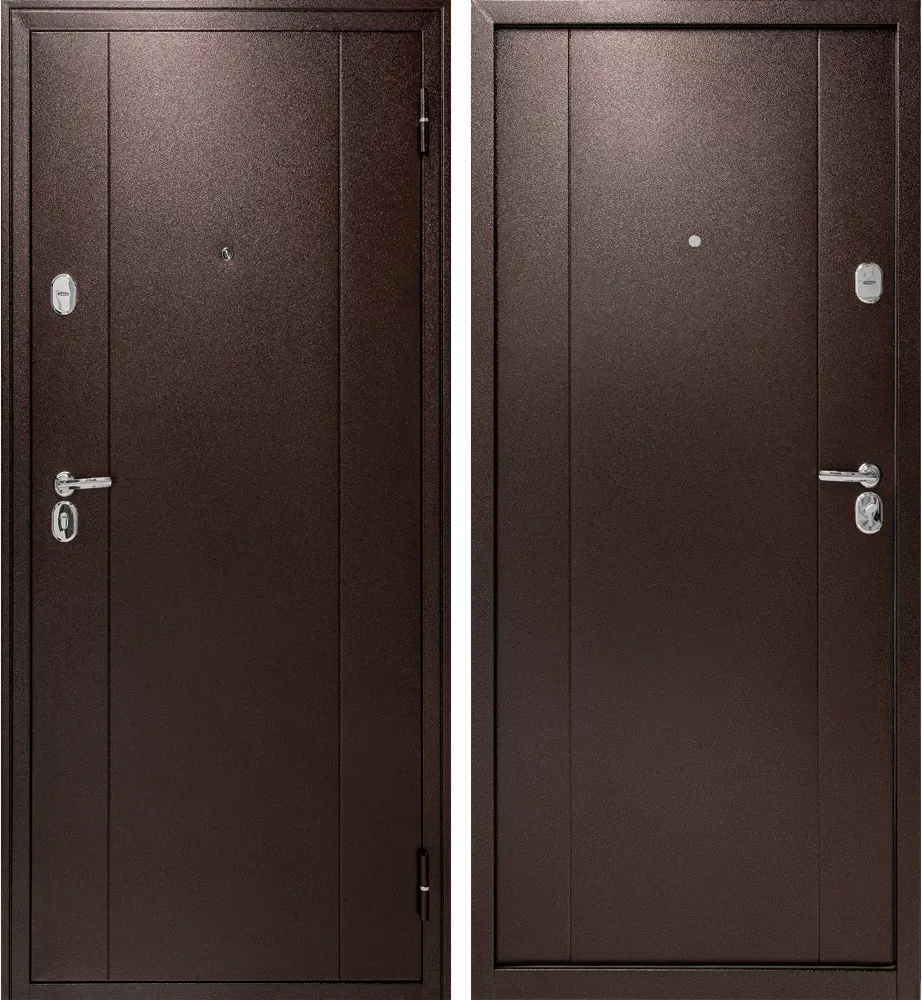 Металлическая входная дверь ФОРПОСТ 74 с защитой от взлома 89350119