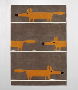 Ковер детский Fox Cacao 140х200 коричневый RUGBERRY FOX 326091 Коричневый