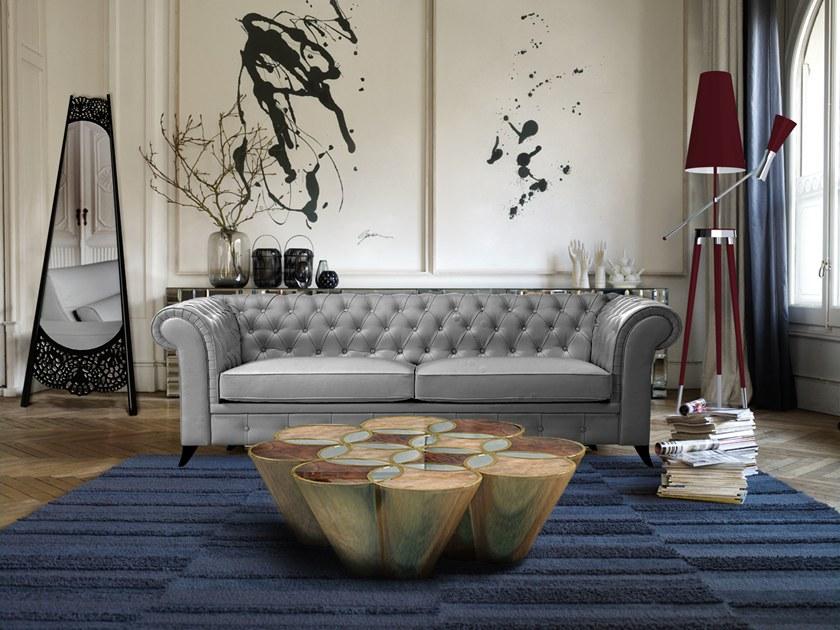 Malabar Журнальный столик из вяза для гостиной sun-id-1385278 - Вид №4