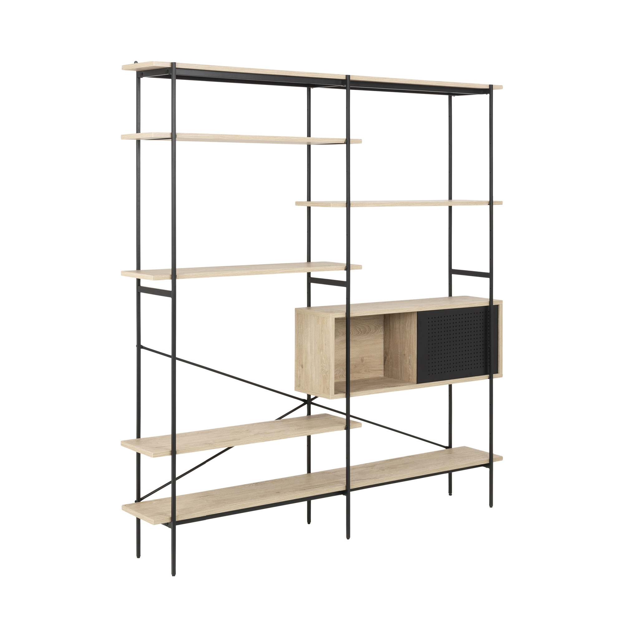 2000983205254 Стеллаж moskou wood Actona 