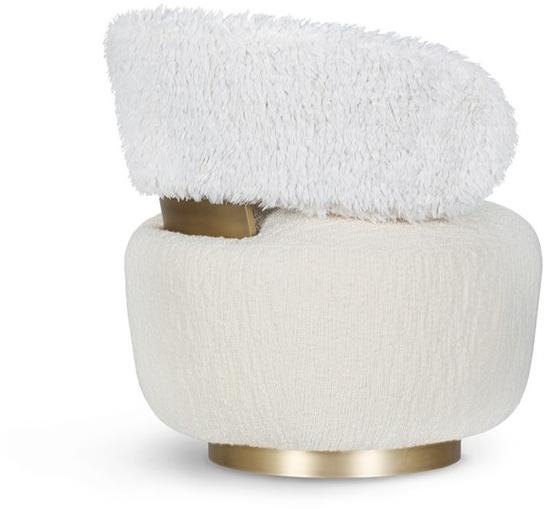 Greenapple Вращающееся кресло с тканевой обивкой Perfect raw G703138  - Вид №1