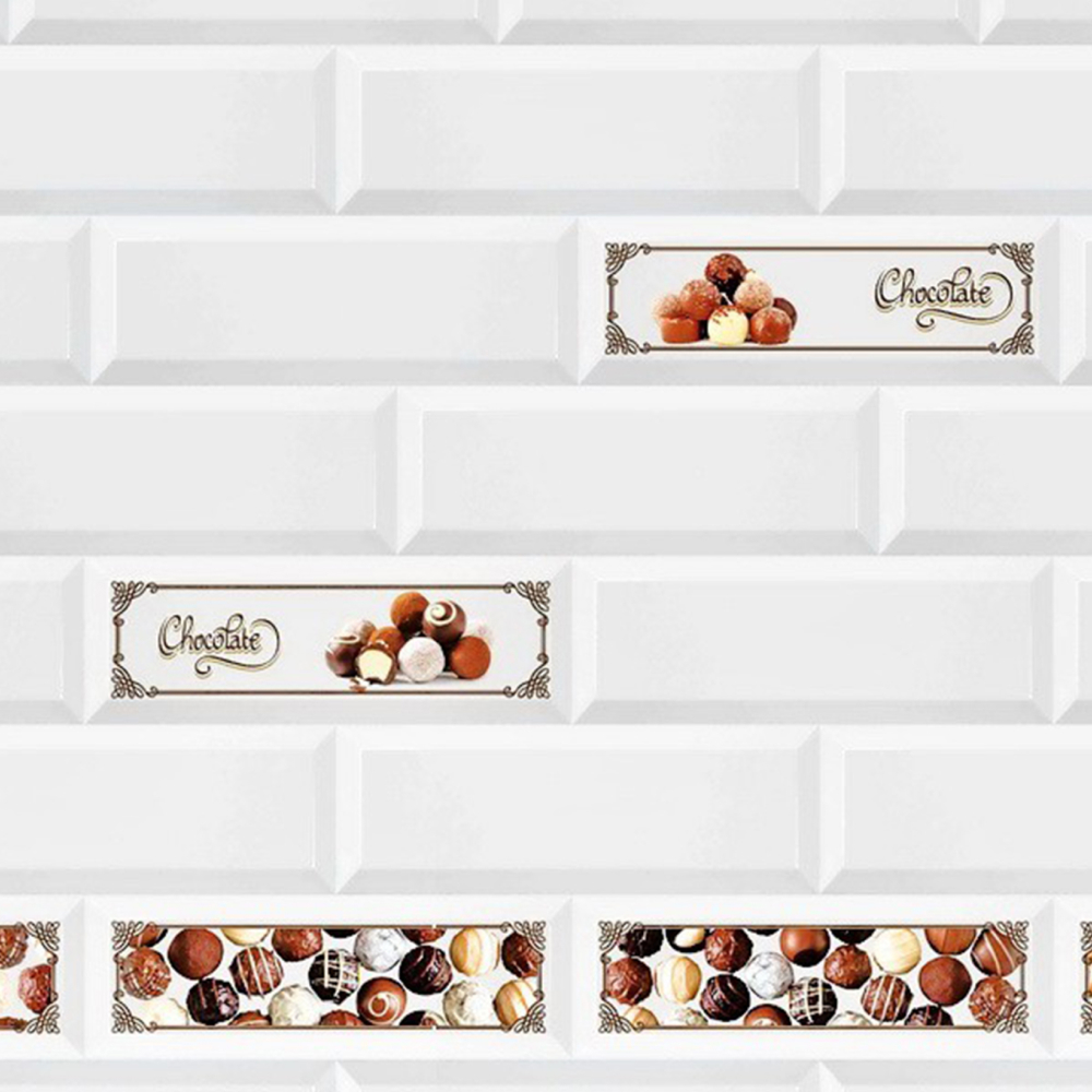 Кухонный фартук АБС Stella Light Керамика Choko 600*3000*0,75мм STSR-1002