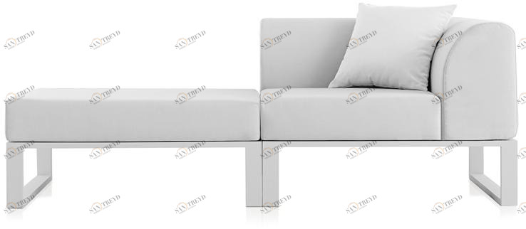 Diabla Садовая кушетка из мягкой ткани Ploid sun-id-1467321