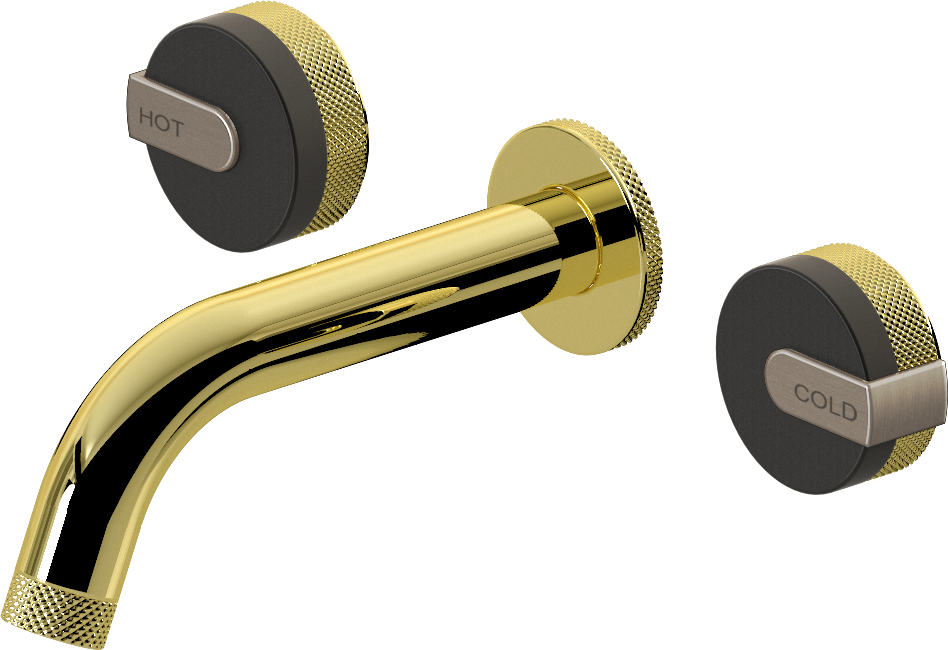 E-11530-R1BK-L1BNi-PB Смеситель для умывальника из 19,1см носикем (внешняя часть) GRAFF MOD+