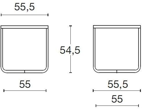Diemme Квадратный журнальный столик со столешницей из hpl sun-id-1450897 - Вид №3
