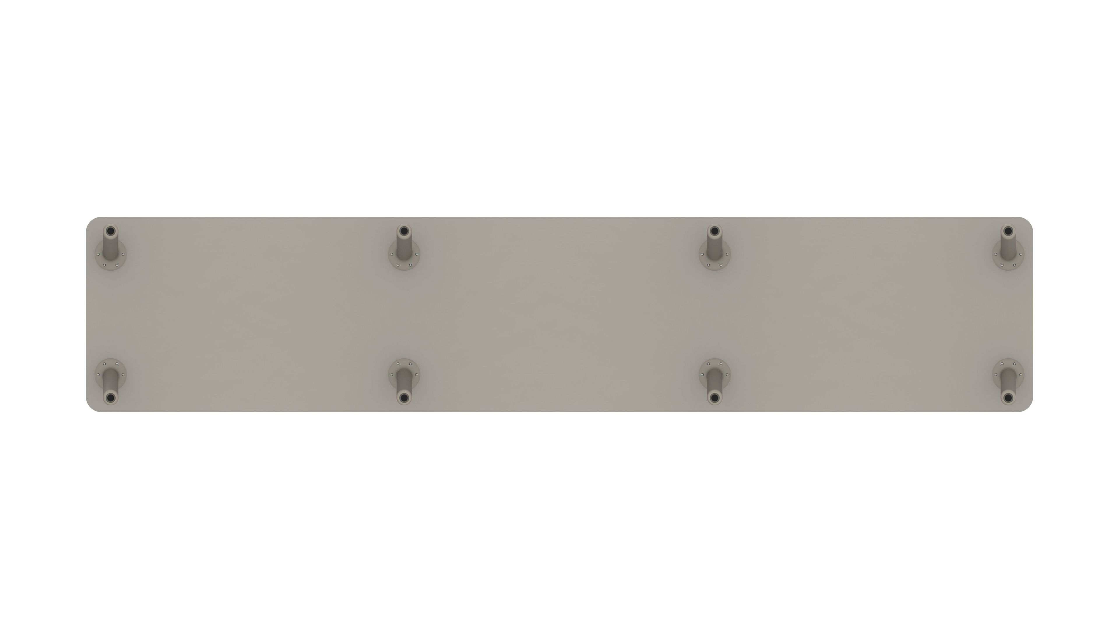 Прямоугольный стол из композитного материала и алюминия FUNCTIONALS MONOLITE ARCH-00136873 - Вид №78