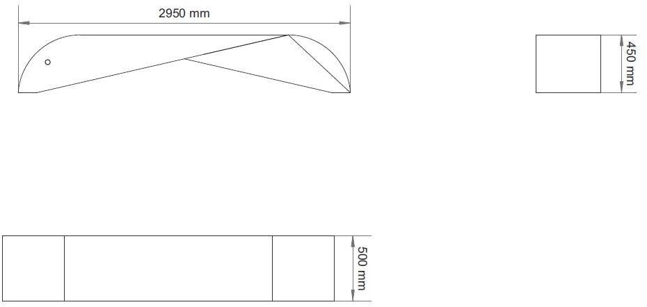 ENCHO ENCHEV - ETE Бетонная скамейка без спинки  195  - Вид №3