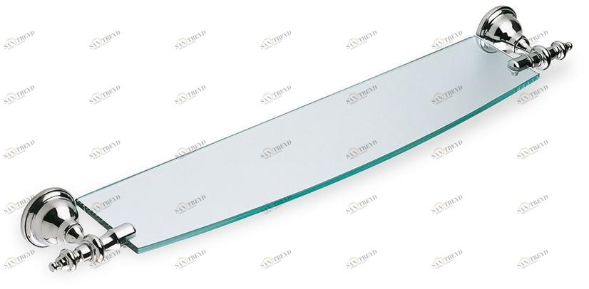 Stilhaus Полка для ванной из матового стекла Elite El04 Stil Haus