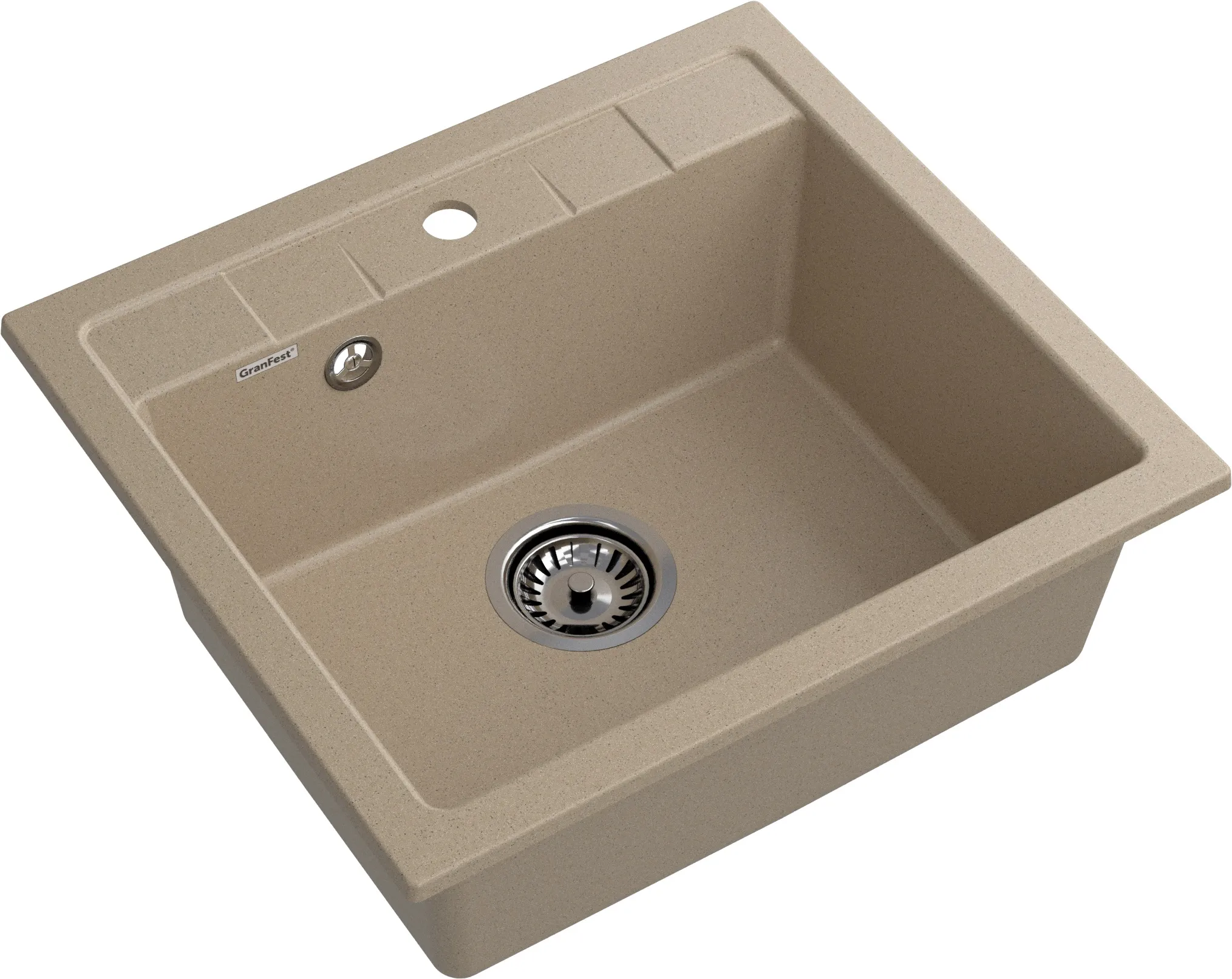 Кухонная мойка Искусственный камень QUADRO S246 GranFest Q-561-S246 - Вид №2
