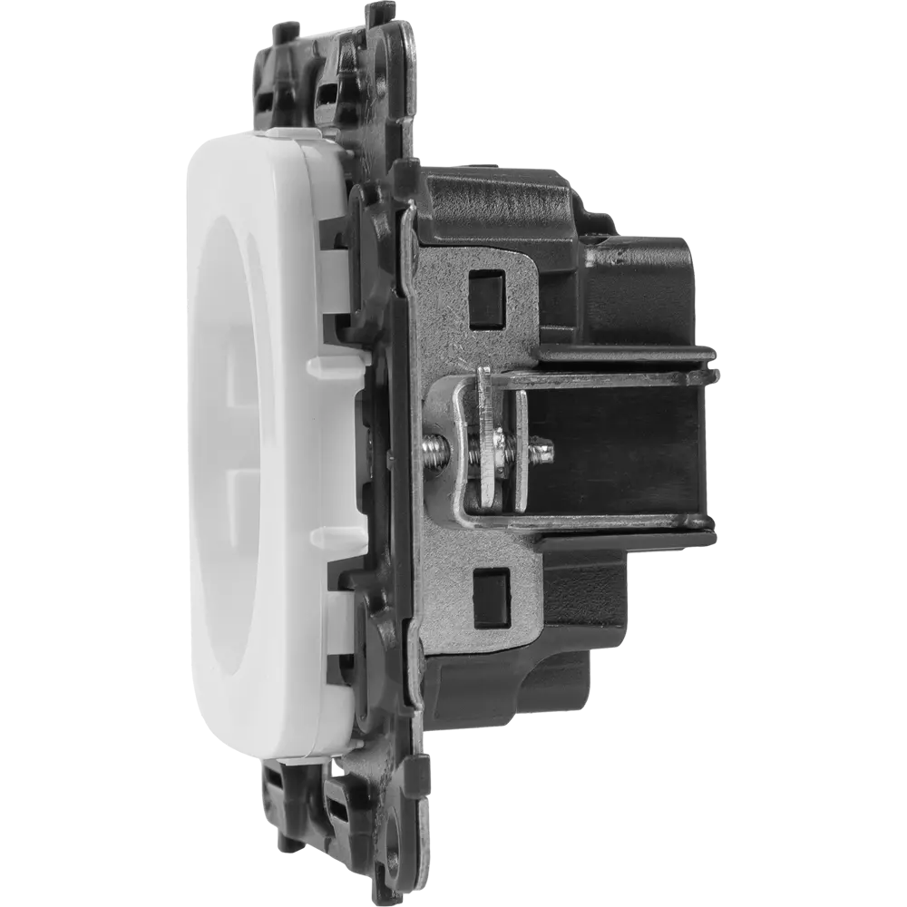 Розетка Legrand Valena Allure 2 контакта с заземлением цвет белый STLM-2147174 - Вид №4