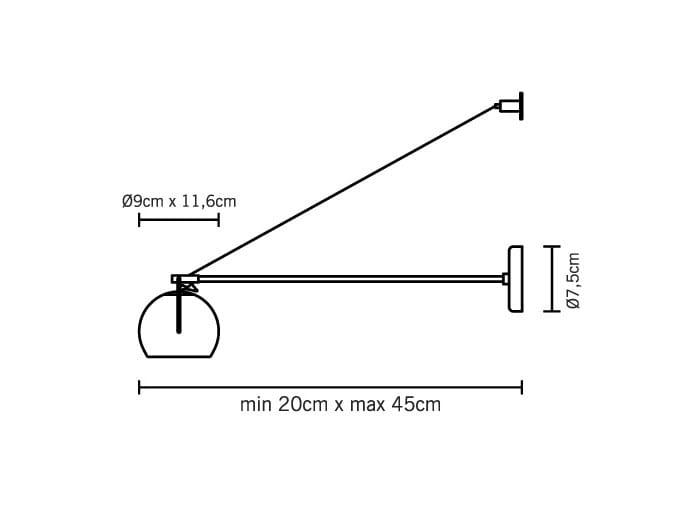 Регулируемый настенный светильник Fabbian Beluga Colour ARCH-00032407 - Вид №9