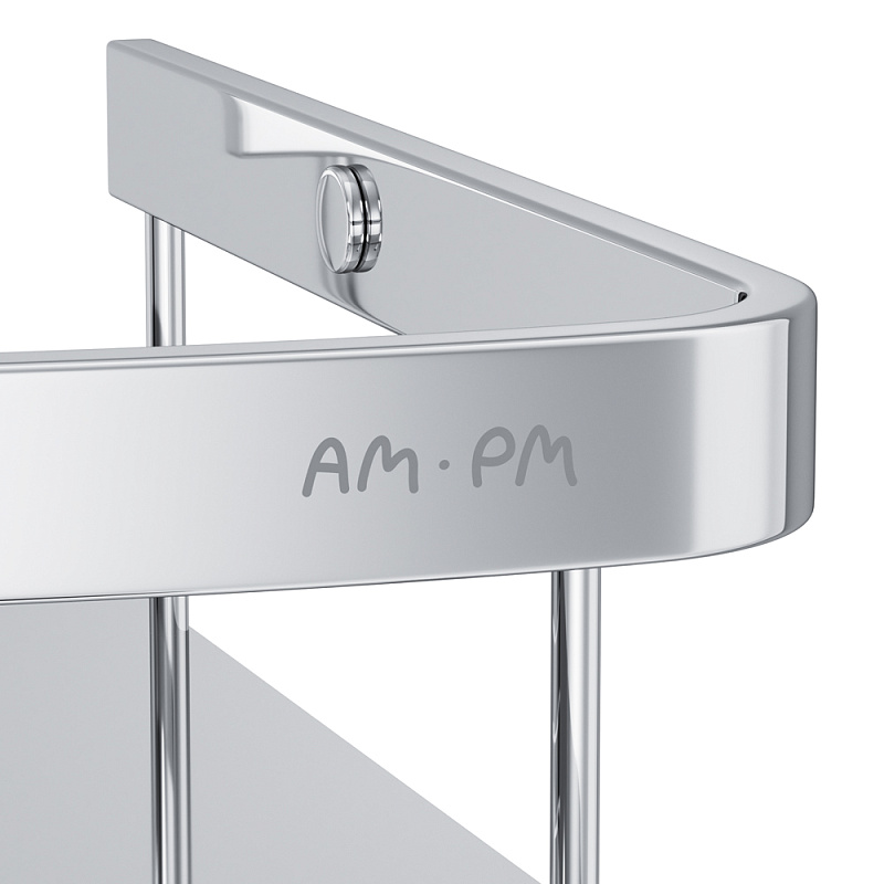 A7454200 Полка для душа угловая двухъярусная хром AM.PM Sense L  - Вид №6