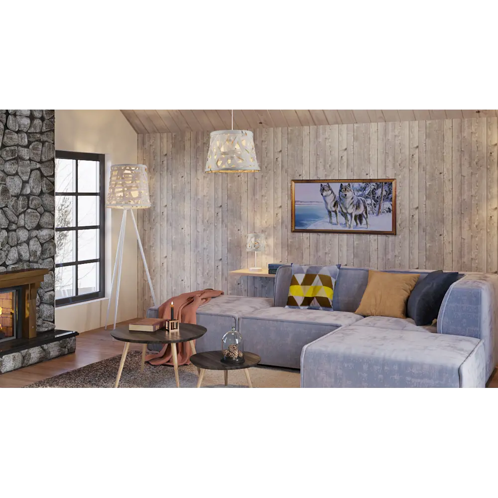 Подвесной светильник 15223 1xE27х60 Вт, цвет белый Toplight STLM-2169722 - Вид №6