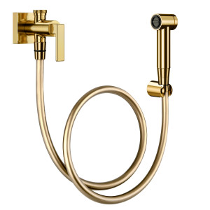 00823743 Гигиенический душ с регистрацией и полированным медным краном Docol DOCOL STILLO