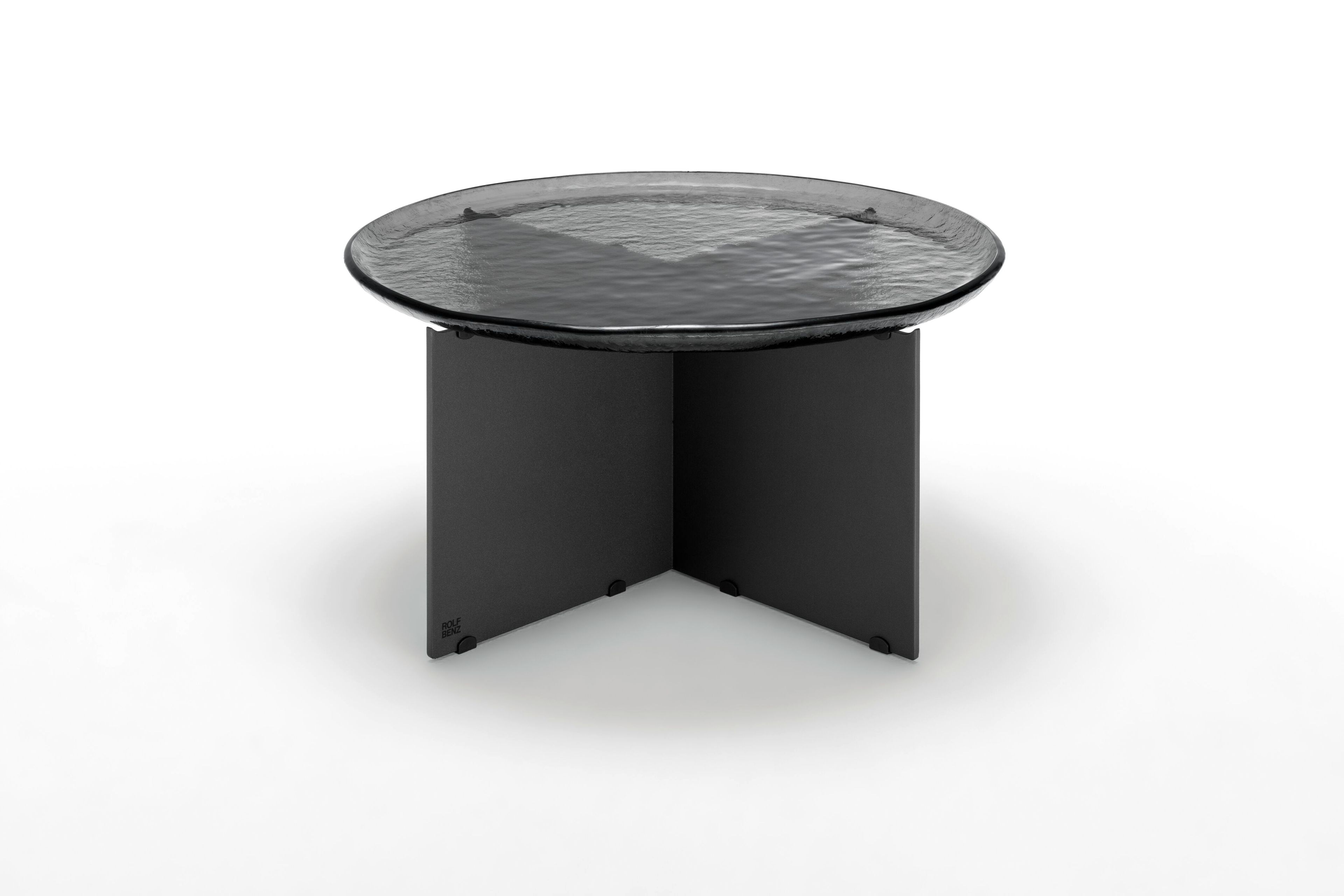 Круглый стол из стали и стекла Rolf Benz KIO ARCH-00027988 - Вид №3