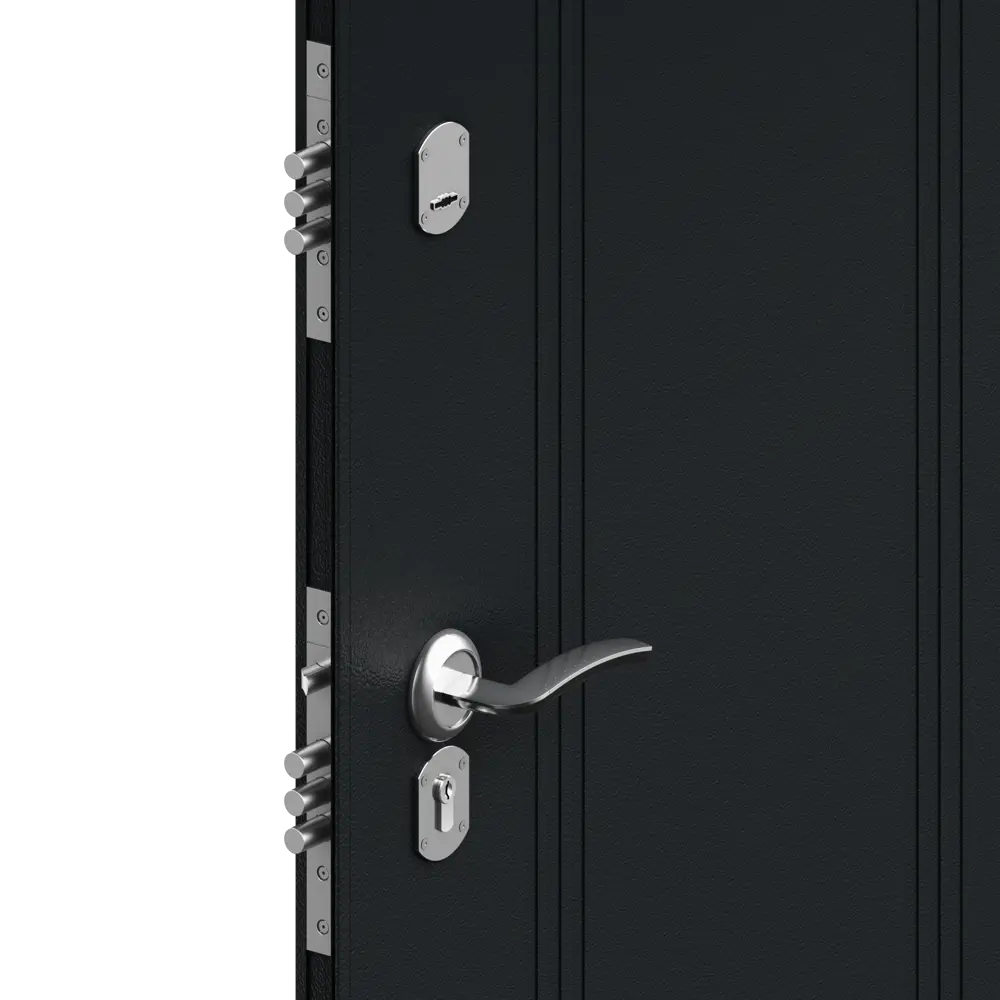 Дверь входная металлическая Оптим 88x205 см левая ясень ривьера DOORHAN STLM-2090130 - Вид №3
