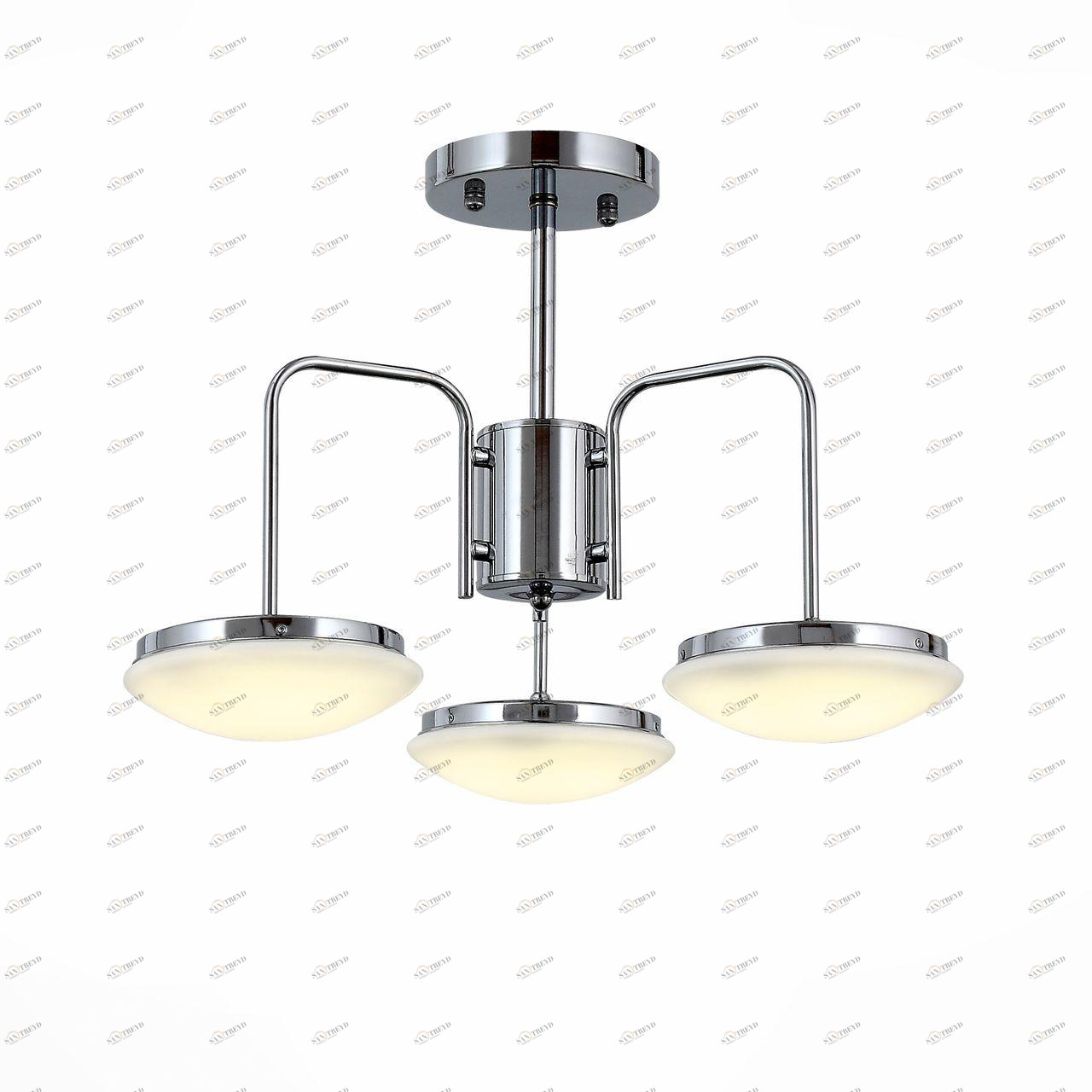 Потолочная светодиодная люстра ST Luce Pratico SLE120.102.03 белая ST LUCE PRATICO CHROME 109194 Белый 