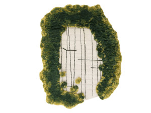 Прямоугольный ковер ручной работы из гималайской шерсти