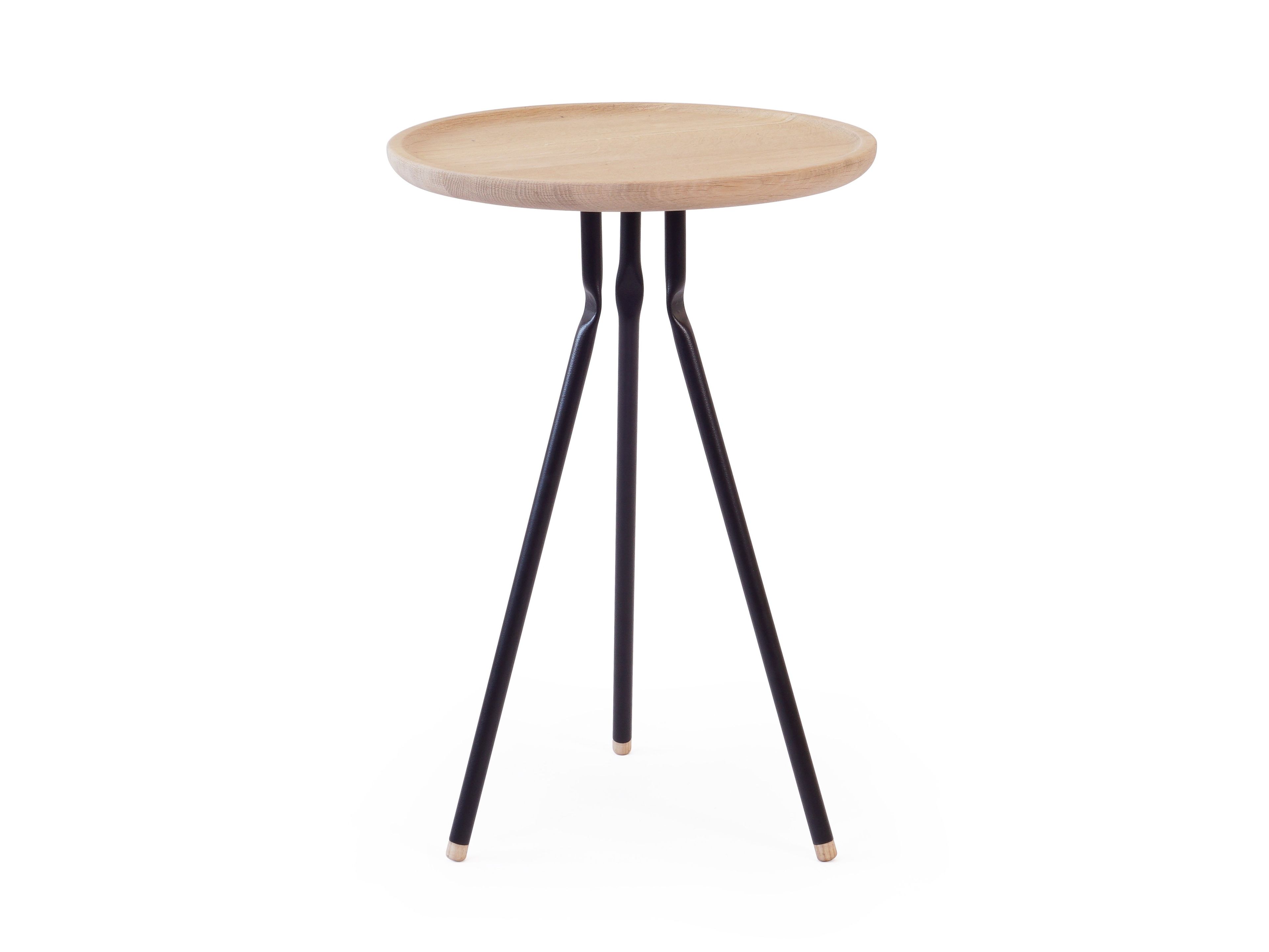 Круглый журнальный столик из дуба Askia ARCH-00122870