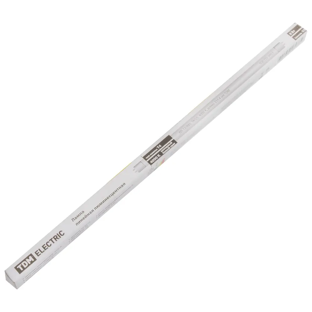 Лампа люминесцентная TDM T4 339 мм 8 Вт свет дневной TDM ELECTRIC STLM-2189651 - Вид №2