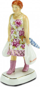 10666544 RUPOR manufactory Скульптура Rupor Антигламур 17см, фарфор Фарфор