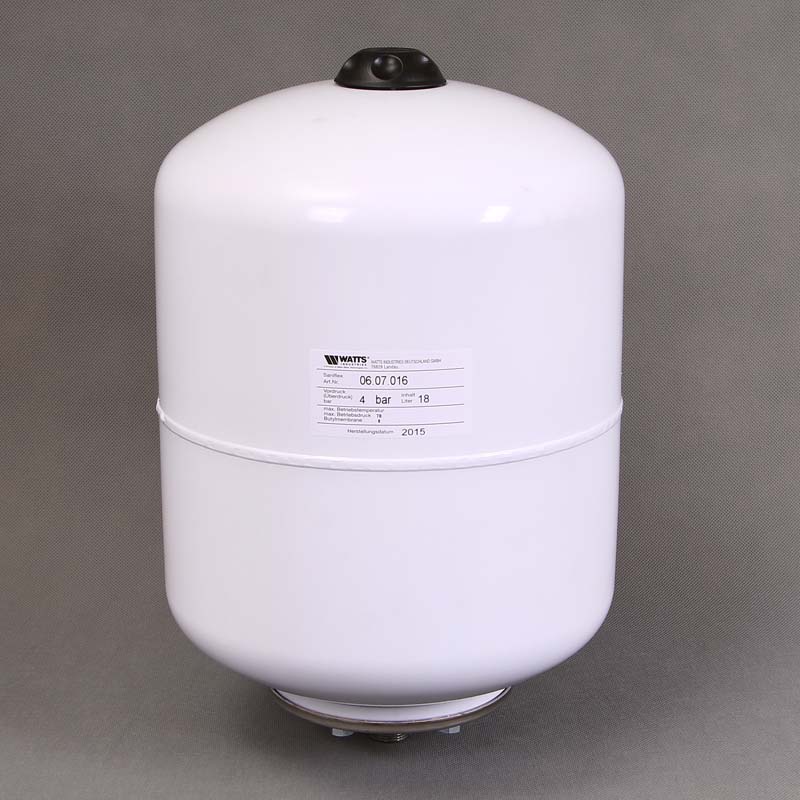 Расширительный бак белый Saniflex SG для ГВС WATTS Ind присоединение 3/4" 18л 10022135 - Вид №4