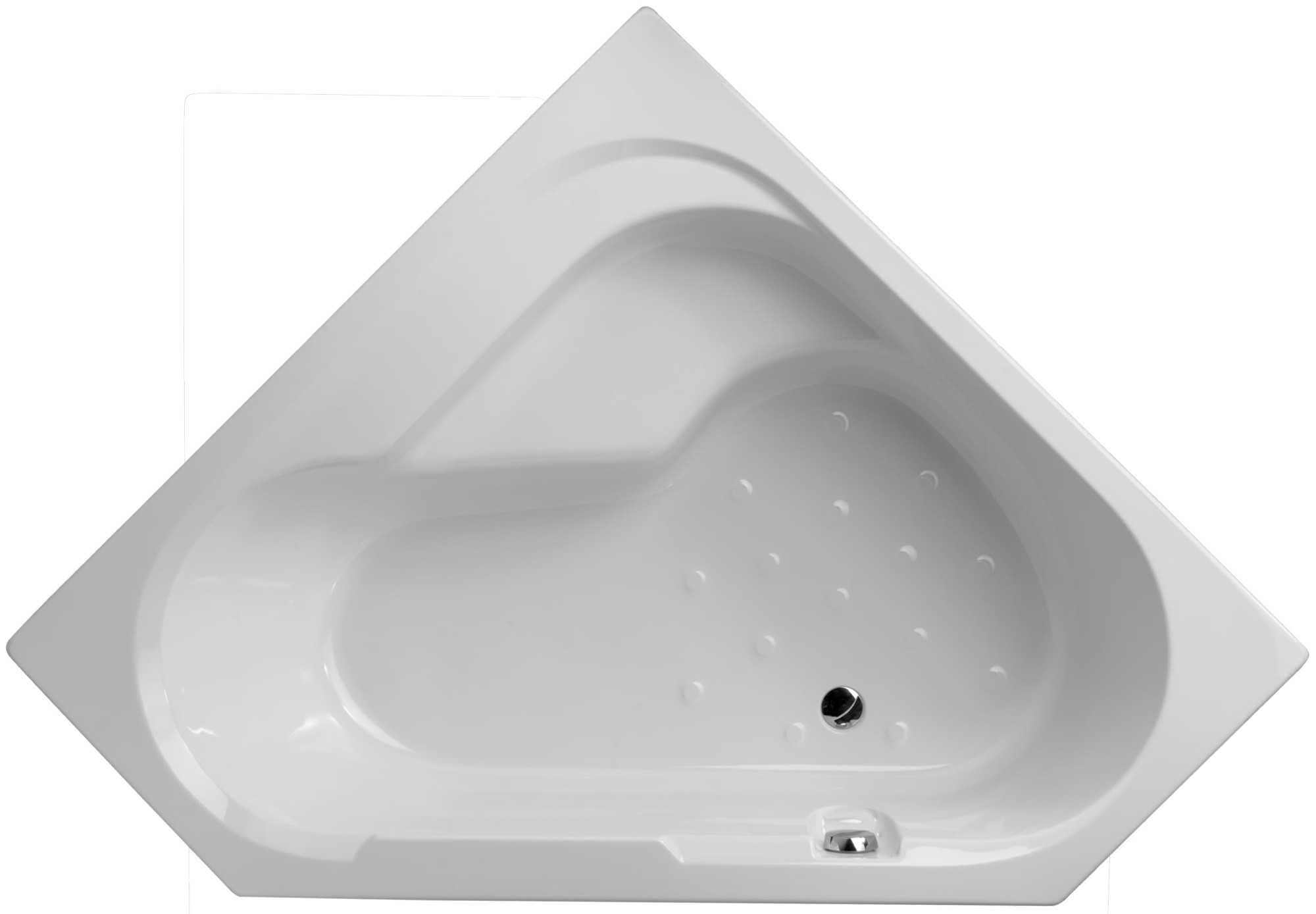 E6221-00 Душ-ванна 145 x 145 см, правая сторона JACOB DELAFON BAIN-DOUCHE