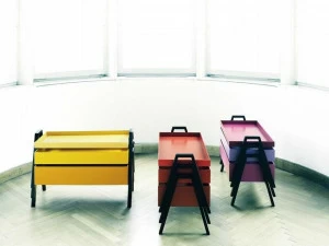 Living Divani Штабелируемый деревянный журнальный столик