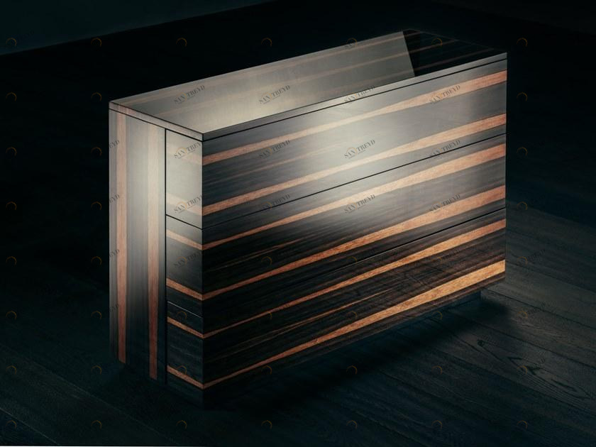 GIOPAGANI Комод из дерева Esprit noir sun-id-1368147