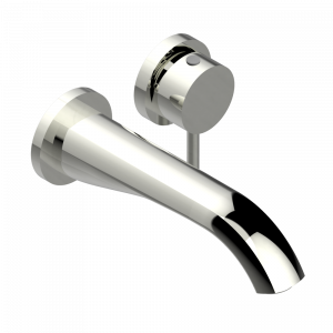 U5C-6541B Trim only for Built-in basin mixer with spout (two x 1/2'' inlets and one 1/2'' outlet), without waste Thg-paris Paradise Покрытие PVD матовый никель