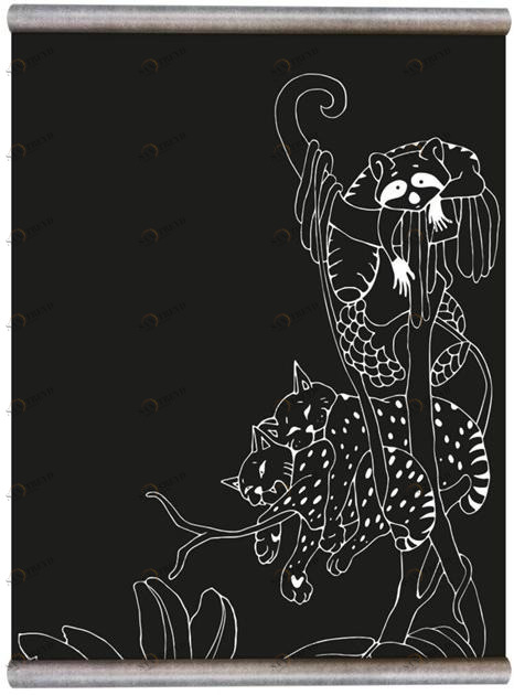 Groovy Magnets Магнитные виниловые обои Chalkboard Kmb-ju-ra-wh