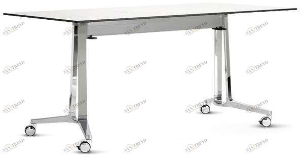 Wiesner-Hager Прямоугольный складной стол на колесиках Skill sun-id-1401696