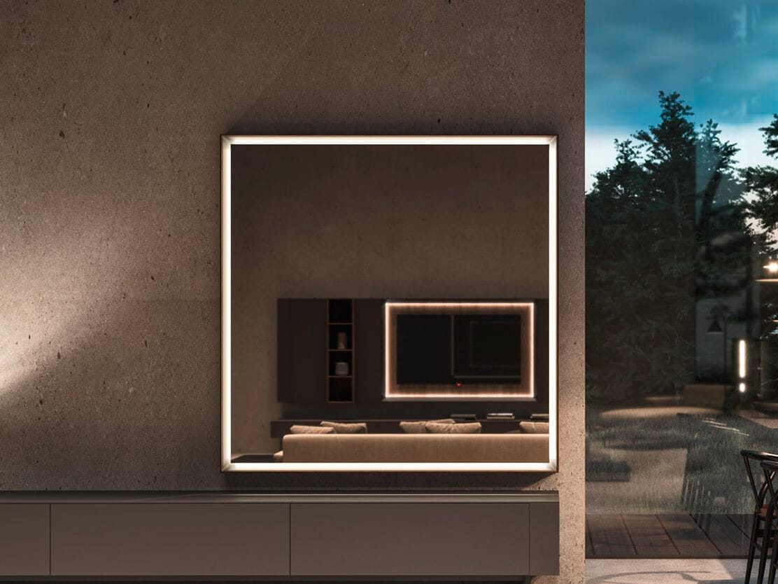 Зеркало со встроенным настенным освещением Arrital Feeling Home ARCH-00032125