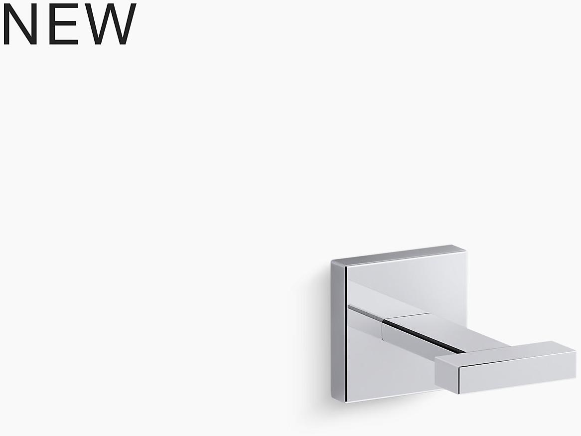 KOHLER Крючок для халата квадратный K-23290-BN  - Вид №1