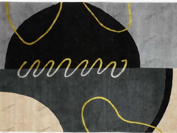 Deirdre Dyson Прямоугольный коврик ручной работы 2010 45 